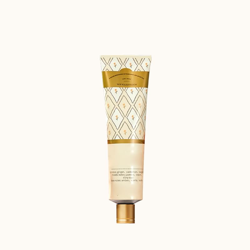 BeautyMall 1PC Aarye Lotus Jasmin Lychee Perfumed Perfect Hand Cream Fragranced Nourishing Moisturizing Hand & Nail Cream, 60g /