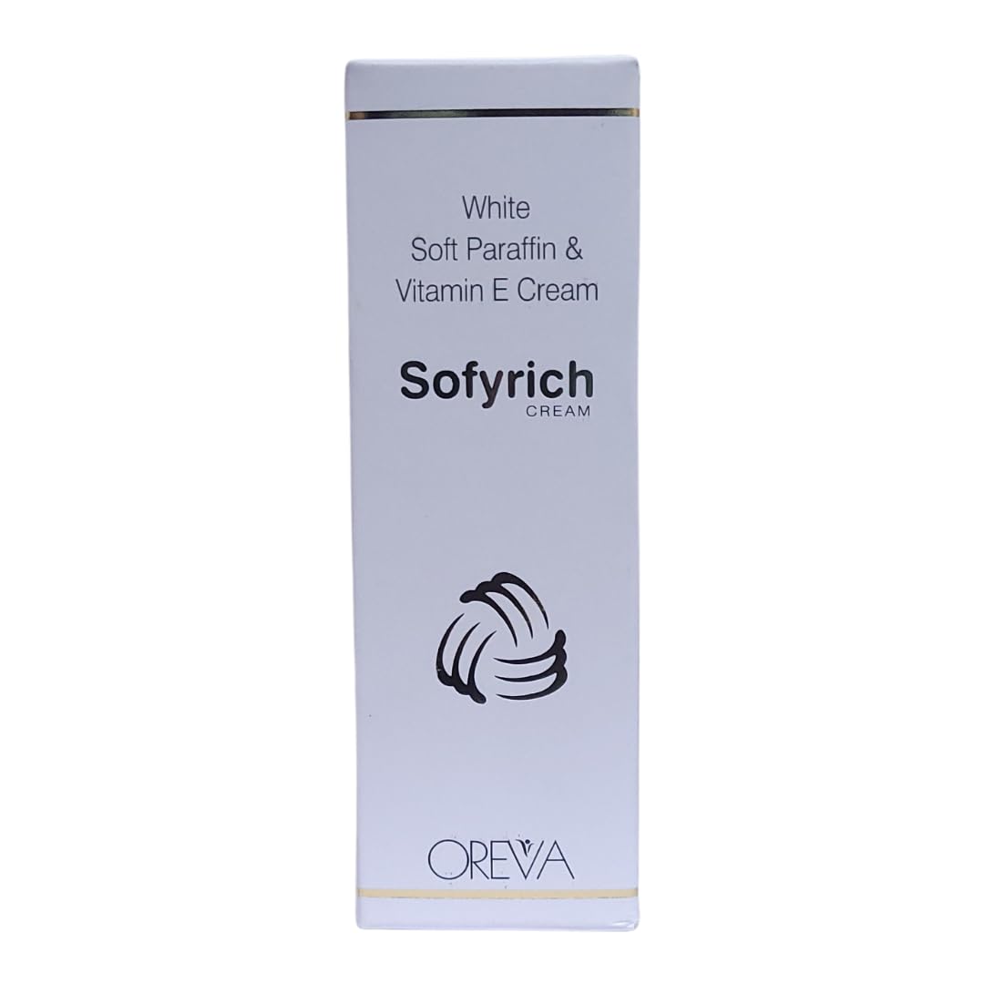 Rotex Sofyrich Cream  Deep Moisturization & Skin Protection 60Gm (Pack Of 3)