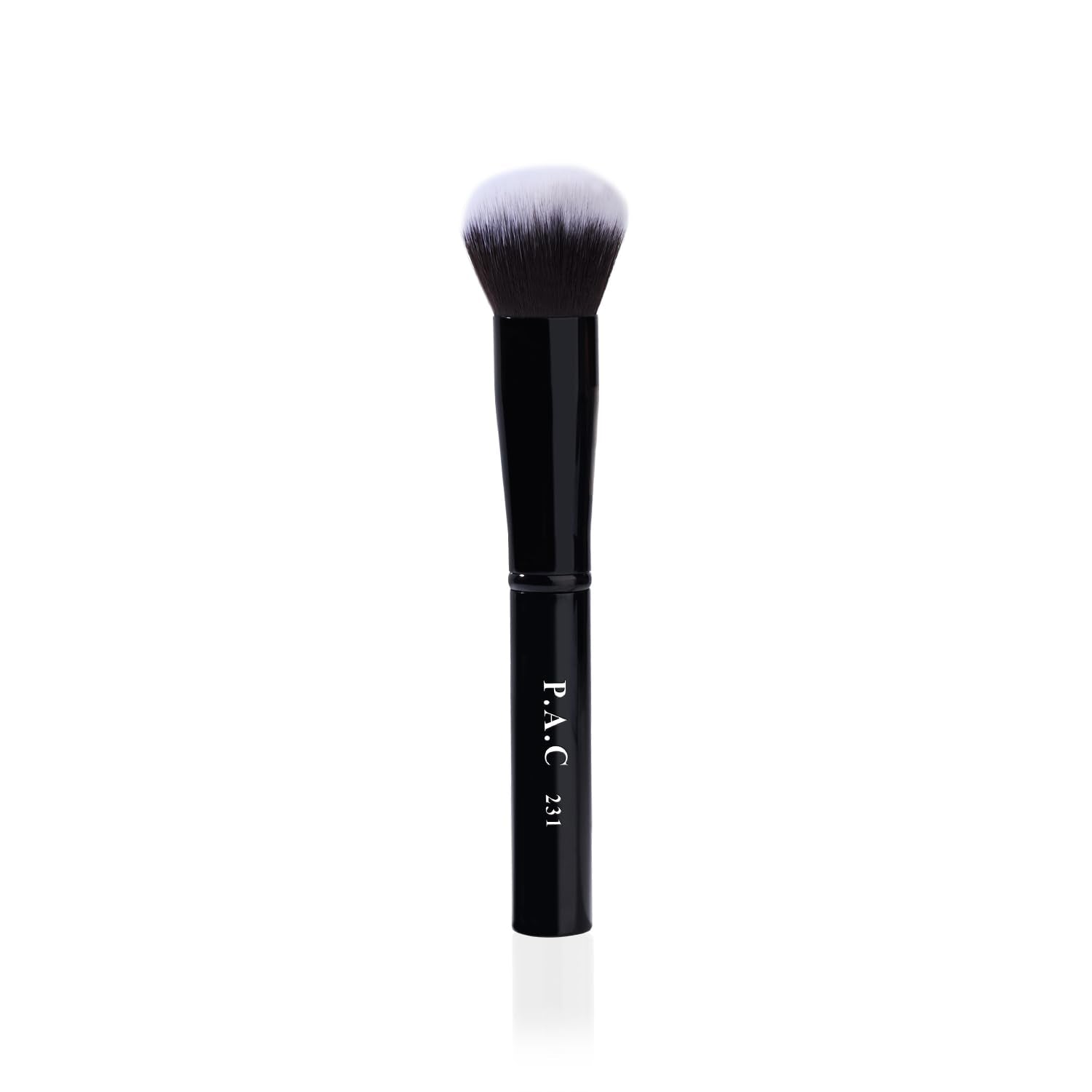 Pac Foundation Blending Brush 231 | Synthetic Bristle Makeup Brush | Face Brush For Cream, Liquid And Powder Formulation | Mediu