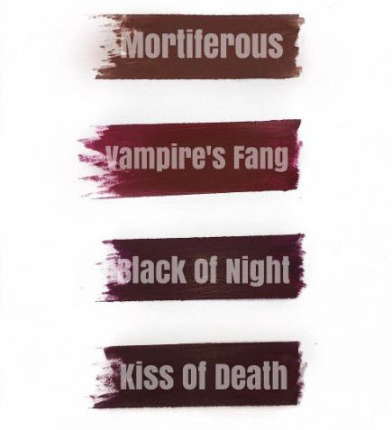La Splash Cosmetics Soft Long Lasting Waterproof Matte Dark Green Liquid Lipstick - Wickedly Divine Collection (Envy)