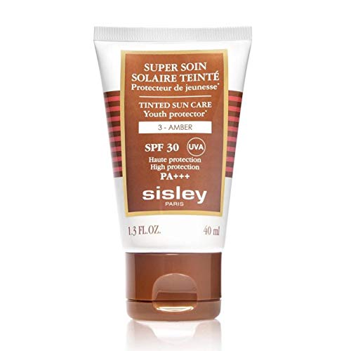 Sisley Super Soin Solaire Tinted Spf 30 No. 3 Amber Sun Care For Women, 1.3 Ounce