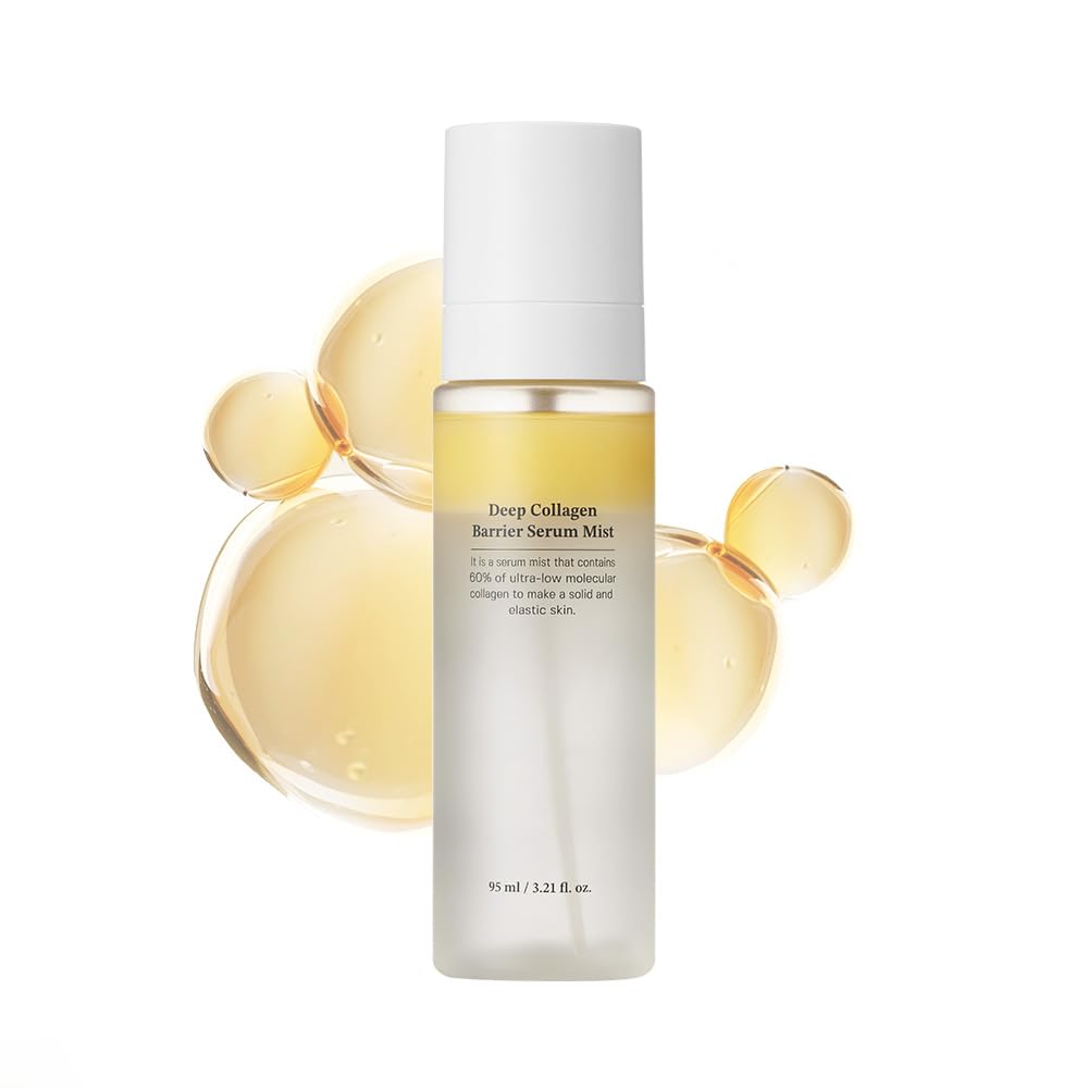 Sungboon Editor Deep Collagen Barrier Serum Mist | 60% Collagen For Firm, Radiant Skin | Vitamin C And Collagen Peptides | Face