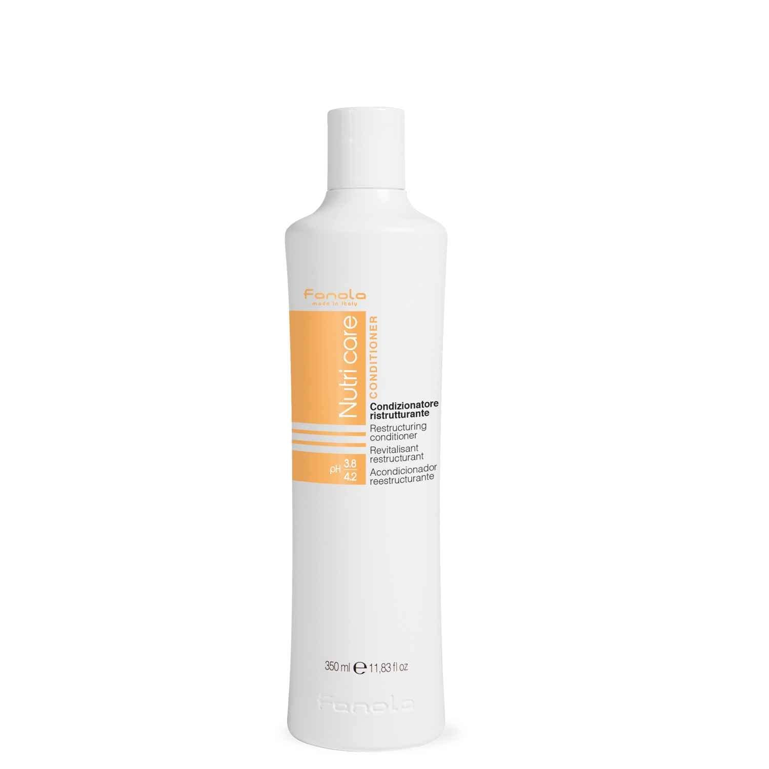 Fanola Nutri Care Restructuring Conditioner 11.8 oz - Deep Protein Conditioner for Dry, Damaged, or Chemically Treated Hair - Hy