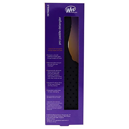 Wet Brush Brush Pro Paddle Detangler Black