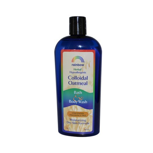 Rainbow Research Colloidal Oatmeal Unscented Bath & Body Wash, 12 Oz