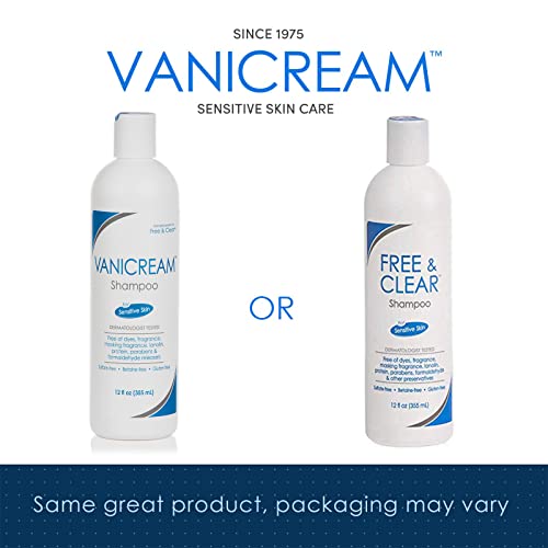 Vanicream Shampoo - 12 fl oz - Formulated for all Hair Types     Packaging May Vary