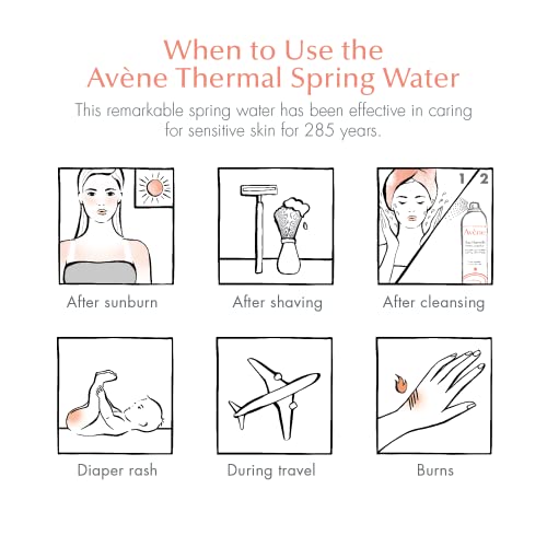 Eau Thermale Avane Thermal Spring Water, Soothing Calming Facial Mist Spray For Sensitive Skin - 5 Fl Oz