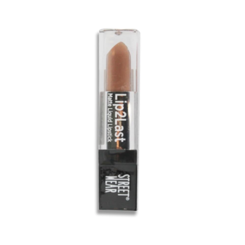 Street Wear Lip2Last Matte Liquid Lipstick  Transferproof, Smudgeproof, Mask Friendly, NonDrying Formula, Enriched With Vitami