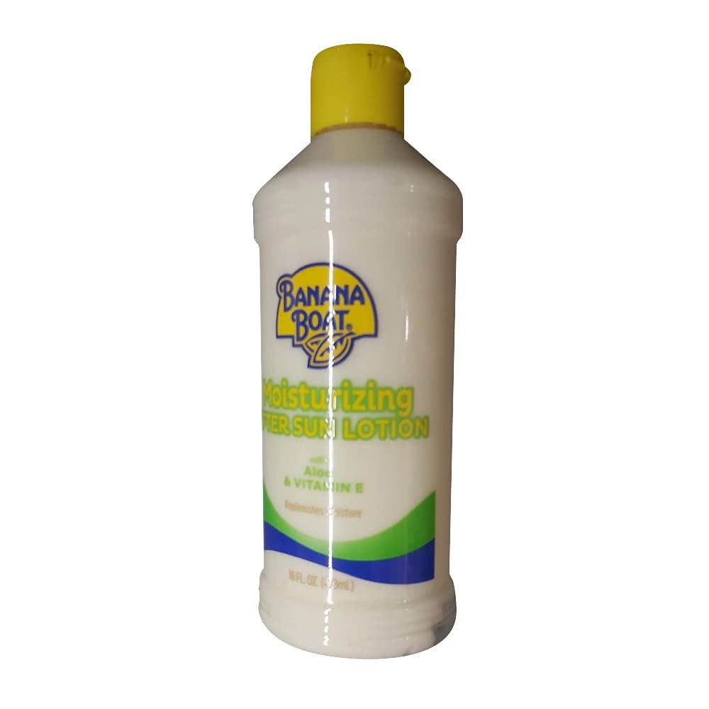 Banana Boat Aloe After Sun Lotion Pump 16 Ounce (473Ml) (3 Pack)