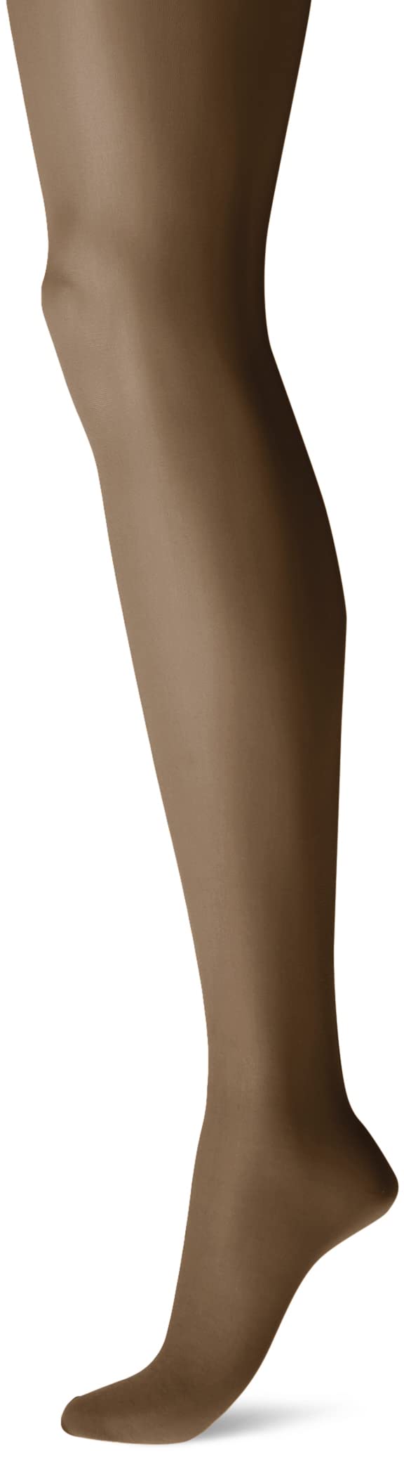 Hanes womens Hanes Womens Silk Reflections Thigh High Stockings Sheer Toe 720 Pantyhose, Jet, g-H US