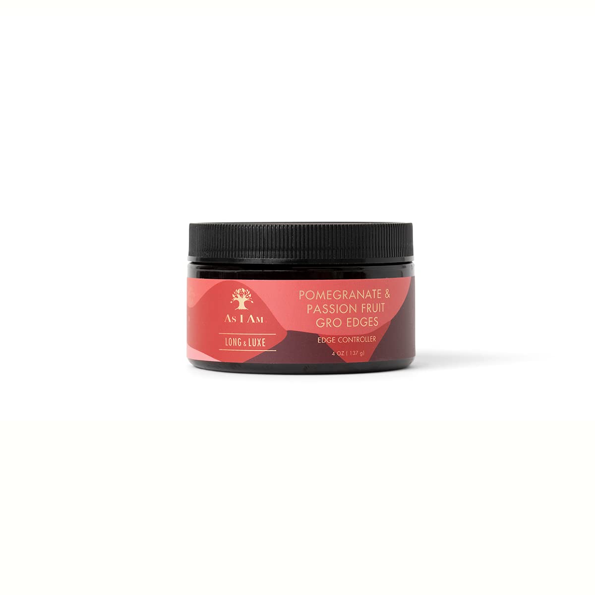 As I Am Long and Luxe Groedge Edge Controller 4oz - Rejuvenates, Strengthens Hair Line - Long Lasting Hold, Flake Free - Enriche