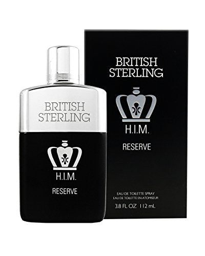 BRITISH STERLING H.I.M. RESERVE EAU DE TOILETTE SPRAY 3.8 FL. OZ. BY DANA CLASSIC FRAGRANCES (Pack of 3)