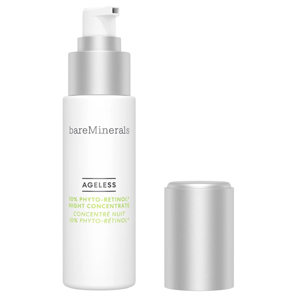 bareMinerals Ageless 10 Percent Phyto-Retinol Night Concentrate, 1.0 Ounce