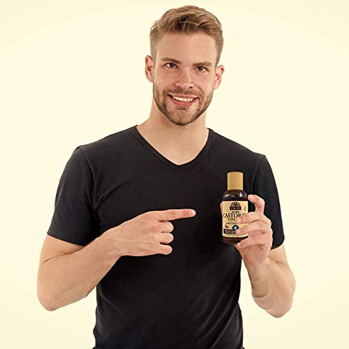 OKAY-MEN Castor Oil Beard and Hair Growth Oil Light-weight 4oz