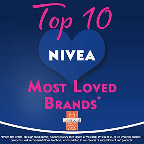 Nivea Shea Nourish Body Lotion, Dry Skin Lotion With Shea Butter, 16.9 Fl Oz Pump Bottle