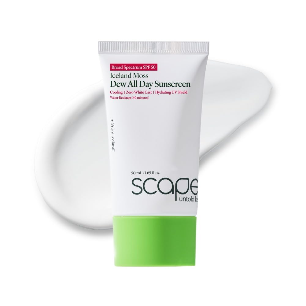 SCAPES UNTOLD BEAUTY Iceland Moss SPF 50 Dew Sunscreen 1.69 fl oz