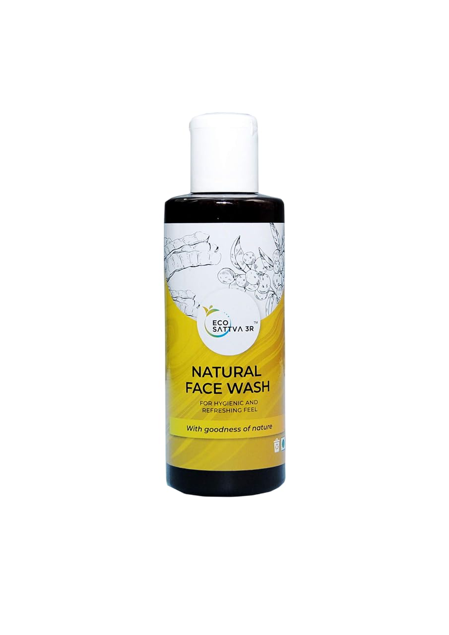 Brics Ecoswachh 3R Household Care Cleaners Face Wash Liquid With Soapnut, Shikakai Extract And Neem Ingredients For Daily Face C