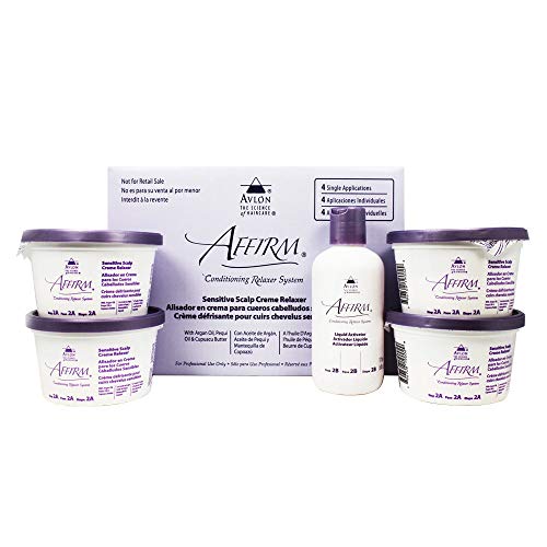 Affirm Relaxer Kit - 4 Applications, 1 Count, White, Model 14282