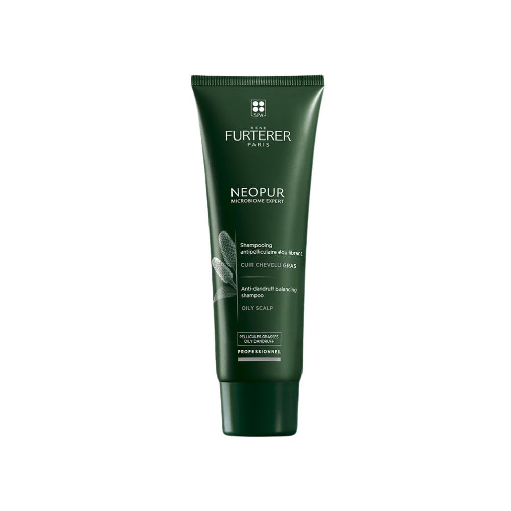 Rene Furterer NEOPUR Scalp Balancing Shampoo - For Dry Scalps Prone to Loose Dandruff - With Wild Ginger & Celery Seed - Dermato