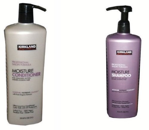 Kirkland Signature Professional Salon Formula Moisture Shampoo or Conditioner (33.8 Oz Each) (shampoo & Conditioner Set) By 1cou