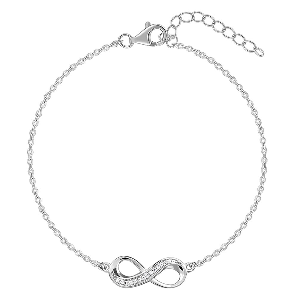 Giva 925 Silver Unbreakable Bond Bracelet, Adjustable | Gifts For Women And Girls | With Certificate Of Authenticity And 925 Sta
