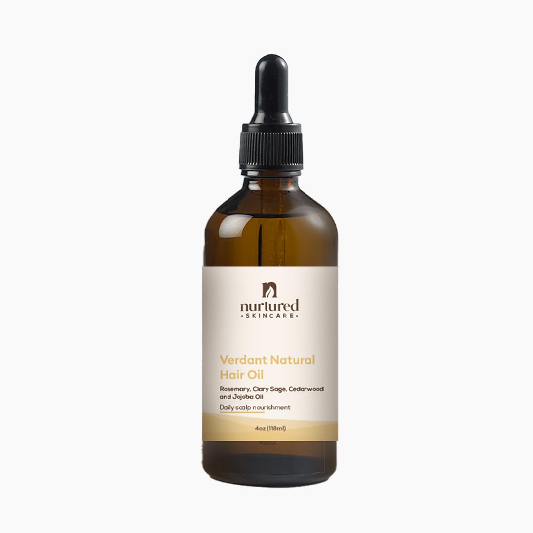 Verdant Hair Oil  Complete Hair & Scalp Care Treatment | Rosemary & Horsetail Botanical Infusion | Helps Reduce Breakage & Enha