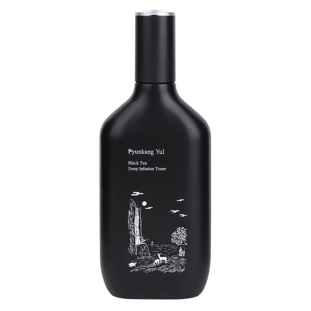 [Pky] Pyunkang Yul Black Tea Deep Infusion Toner For Anti-Aging, Rich Moisture Toner For Fine Line Care & Firmer Facial Skin, Ze