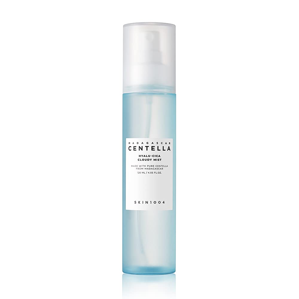 Skin1004 Hyalu-Cica Cloudy Mist 4.05 Fl.Oz, 120Ml, Hyalu Cica Formula With Green Tea Water, Hydrating And Calming Multi-Care Sol