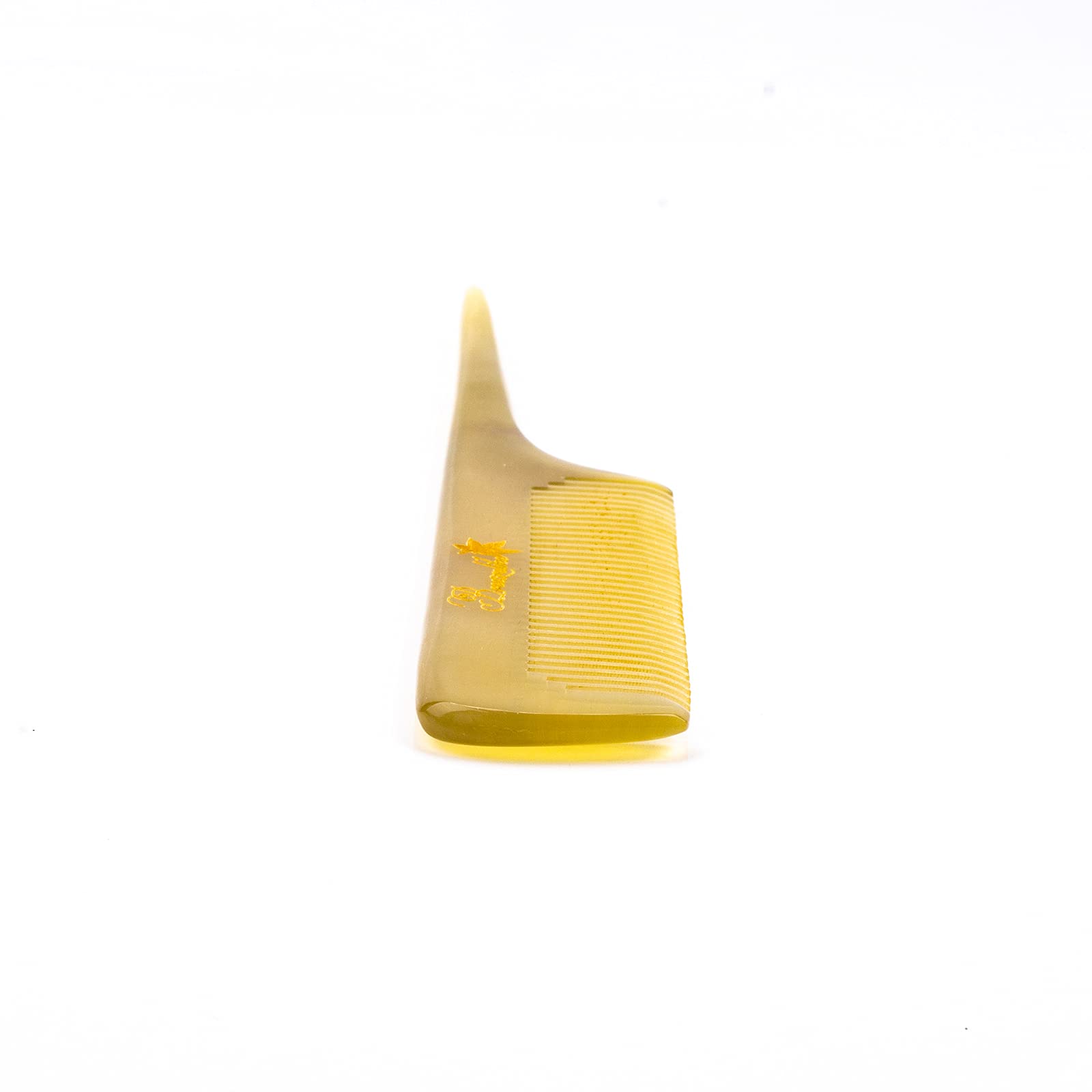 Breezelike Hair Comb - Fine Tooth Tail Comb For Women - No Static Natural Sheep Horn Comb