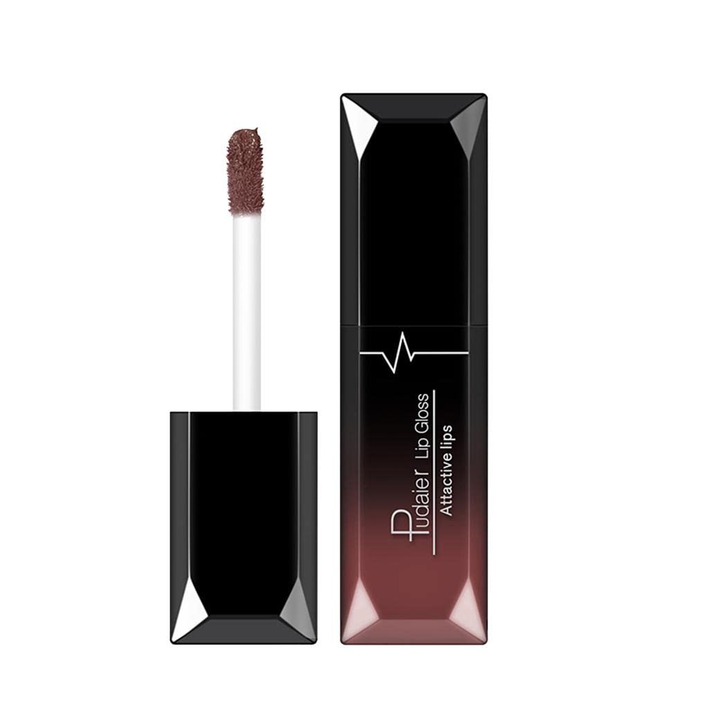Heavenglow Matte Velvet Liquid Lipstick Long Lasting Lip Makeup Lip Gloss NonStick Cup 17#