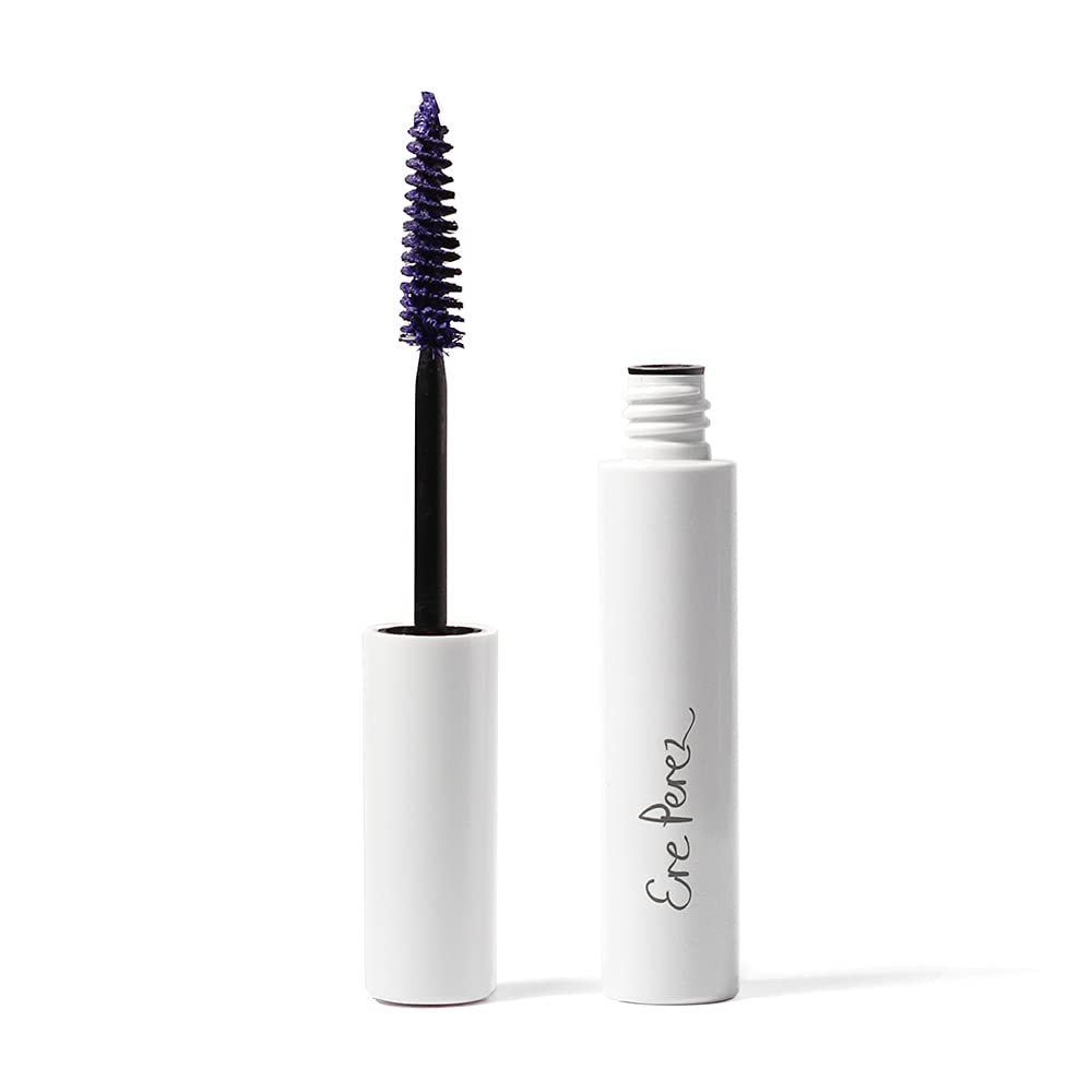 Ere Perez - Natural Almond Oil Mascara | Vegan, Cruelty-Free, Clean Beauty (Mauve, 0.35 oz | 10 ml)