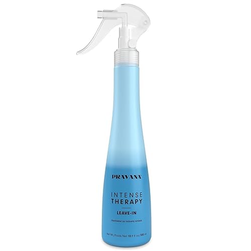 PRAVANA Intense Therapy Leave-In Conditioner Spray Treatment & Detangler | Instantly Detangles & Hydrates | Equalizes Hair Poros
