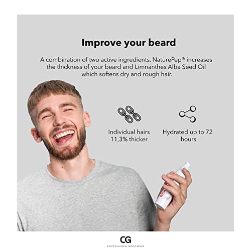 Copenhagen Grooming Beard Hero - Beard Oil For Men - Hydrating And Nourishing Beard Growth Oil And Beard Serum