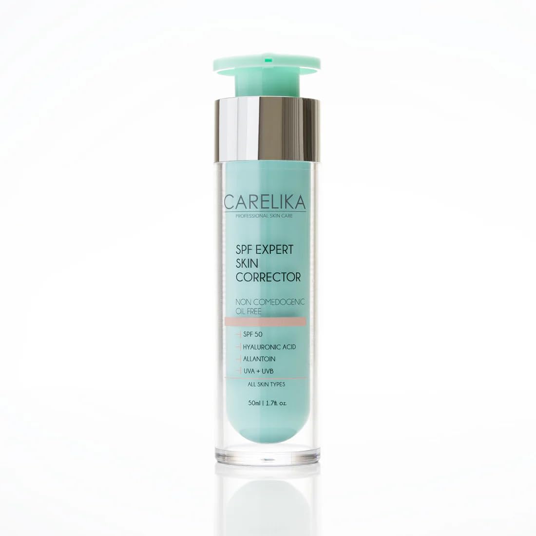 CARELIKA SPF Expert  Tinted Skin Corrector with SPF50 | Hydrating Daily Sun Protection for Even Tone