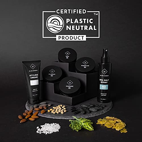 Blind Barber 90 Proof Pomade - Matte Styling Pomade For Men - Strong Hold, Natural Finish Texture Paste With Hops & Tonka Bean -