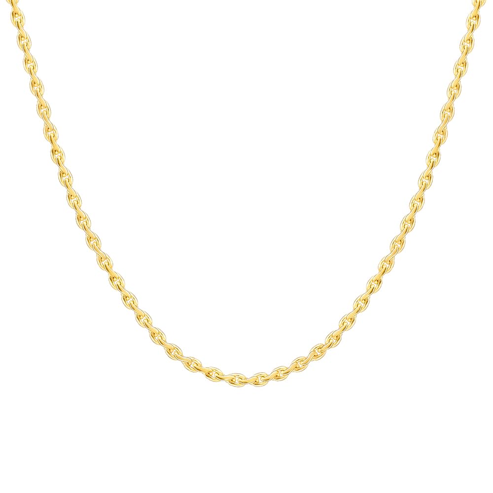 Giva 925 Silver Golden Twilight Chain | Gifts For Men And Boys | With Certificate Of Authenticity And 925 Stamp | 6 Months Warra