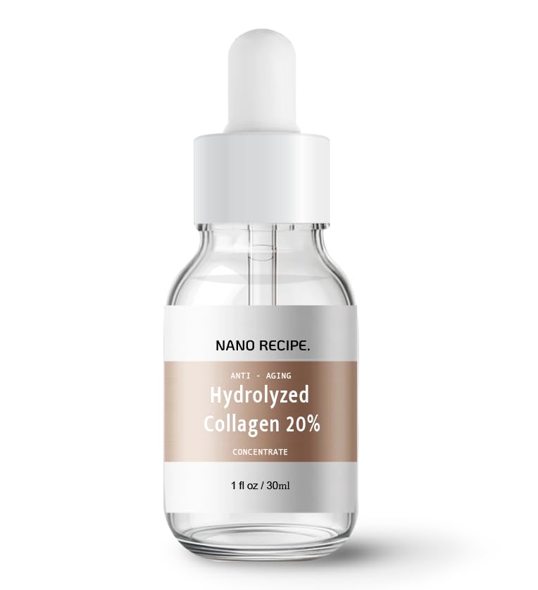 Korean Marin Collagen Concentrate Serum Just Mix 1-3 Drops In Any Step Of Skin Care Routine Hydrolyzed Collagen 20% Peptide Impr