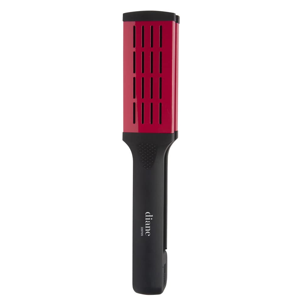 Diane Straightening Brush, Ceramic with Nylon Bristles for Thick Coarse Hair - Use for Smoothing and Straight Hair Styles