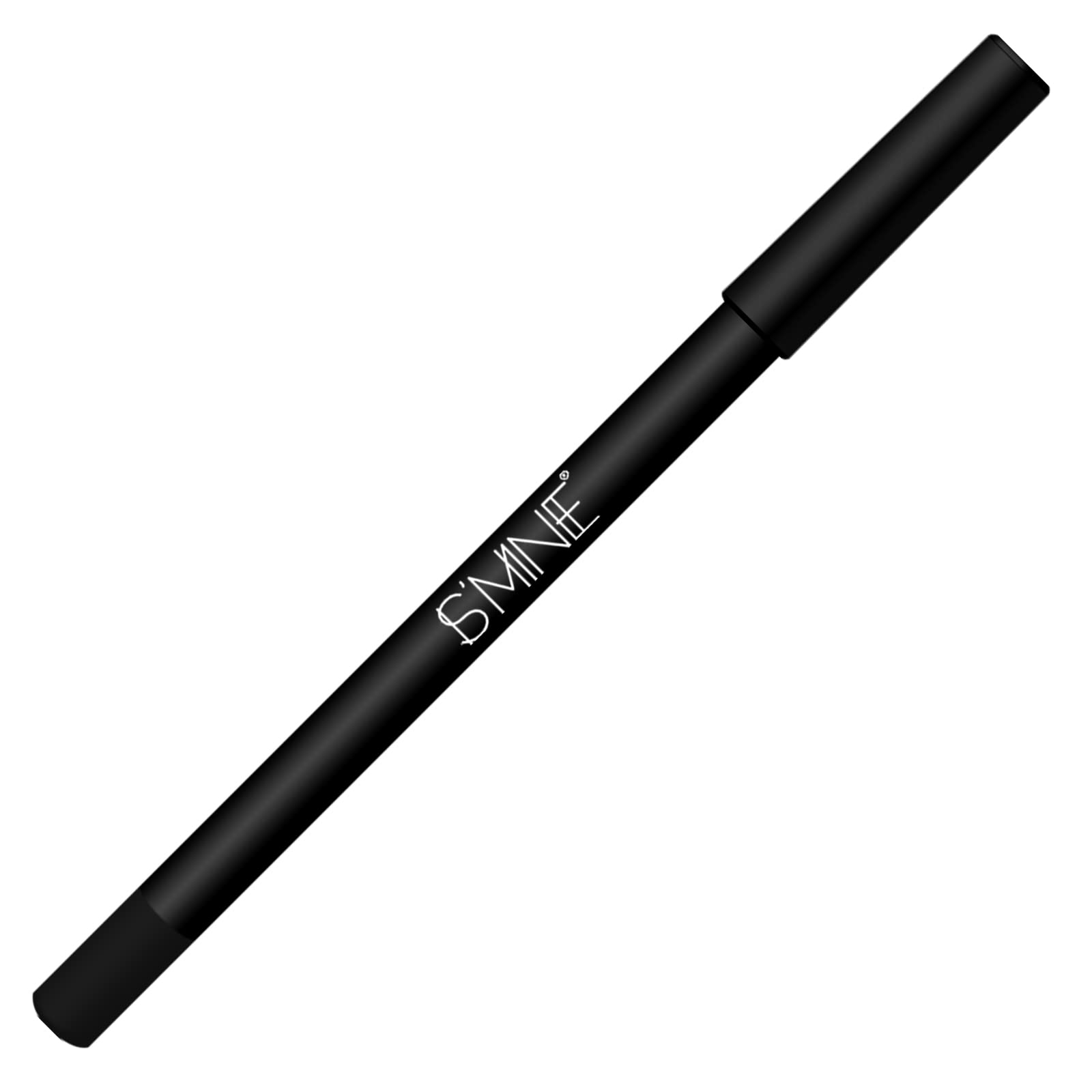 Ismine One Black Lip Liner, Professional Matte Lip Pencil Waterproof Long Lasting Smooth Natural Lip Liner (#12)