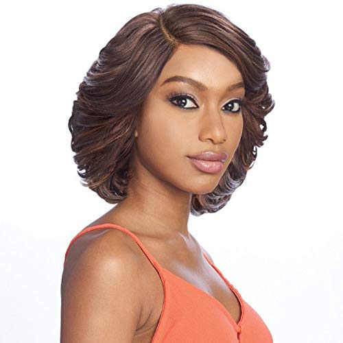 Vanessa Party Lace Synthetic Hair Deep J Part Wig-Dj Vesa (Pinkapi)