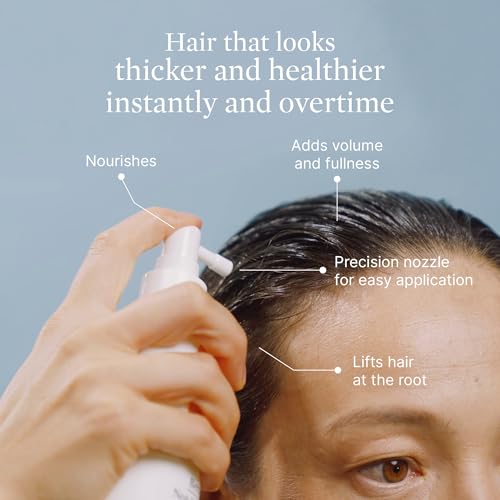 Better Not Younger Lift Me Up Hair Thickener Spray 6Fl.Oz. Volumizing Hair Thickening Spray For Women Over 40 - Nourishes Scalp,