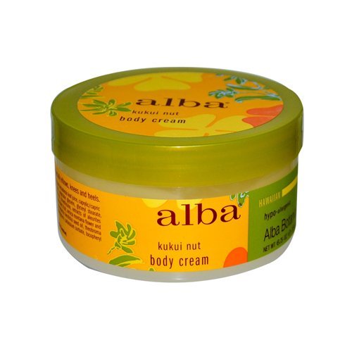 Alba Botanica Kukui Nut Body Cream, 6.5 Ounce (Multi-Pack)