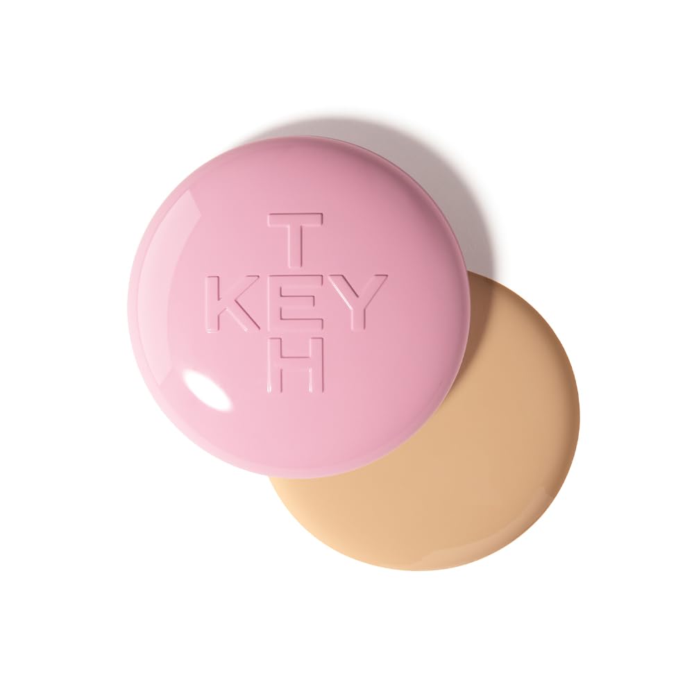 KEYTH PINK MAGNET CUSHION #02 LIGHT BEIGE (15G, 0.52 OZ.) / Magnetic Adherence, Dewy Radiance, 78% moisture essence, Glow Film C