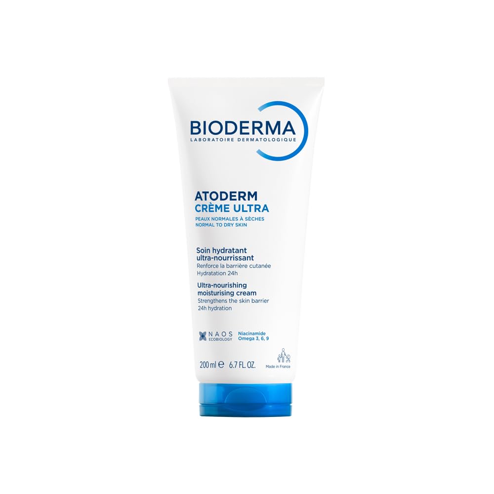 Bioderma Atoderm Creme Ultra-Nourishing - Moisturizer For Normal To Sensitive Dry Skin, Mini Pack - 8Ml