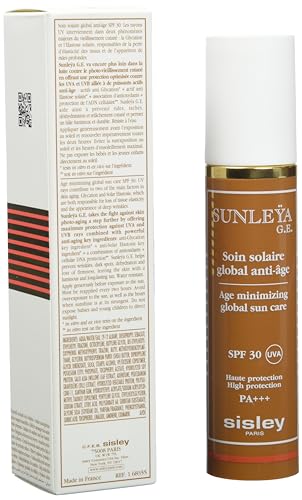 Sisley Paris Sunleya Age Minimizing Global Sun Care Spf 30 Uva High Protection, 1.7 Ounce