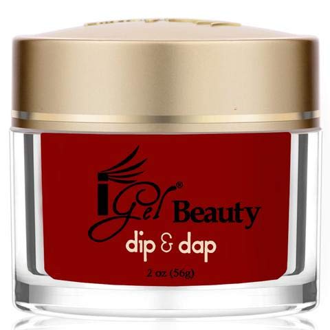 iGel - 100% Pure Nail Acrylic/ Dipping Powder - Dip & Dap Collection (DD041 - Bloody Mary)