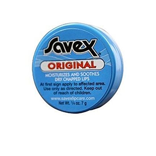 Savex Jar Lip Moisturizer - 0.25 Oz, Hydrating Lip Care, 12 Count Pack