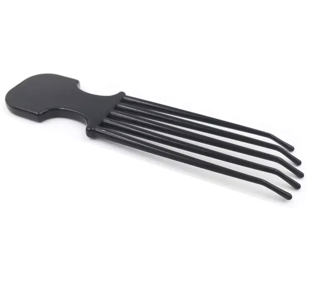 Coiffure Extensions CE Scalp Scratcher, Scalp Massager, Hair Pick Comb, Pocket Size Comb - Relieves Itchy Scalp - Black, Plastic