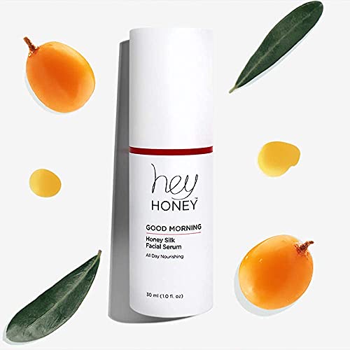 Hey Honey good Morning Honey Silk Facial Serum  Daily Moisturizer, Replenishes and Protects Skin  Doubles As An Active Moisturiz