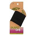 Goody Planet Goody Ouchless Elastic Thick Hair Tie - 30 Count Black - Medium Hair To Thick Hair - Hair Accessories